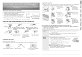 Samsung WF7522SUV Quick start guide