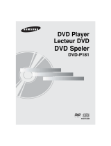 Samsung DVD-P181 User manual