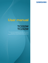 Samsung TC242W User manual
