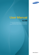 Samsung SL46B User manual
