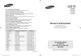 Samsung LE-32R71W User manual