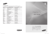 Samsung PS63A756T1M User manual