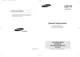 Samsung LW26A33WS User manual