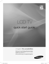 Samsung LE32C678M1S Quick start guide