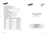 Samsung LE-40M71B User manual