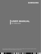 Samsung GX-SM530SL User manual