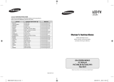 Samsung LE-32R32B User manual