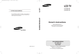 Samsung LE15S51B User manual