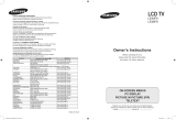 Samsung LE40F86 User manual