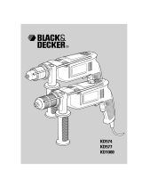 Black & Decker kd 1000 User manual