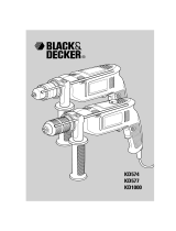 Black & Decker kd 1000 k User manual
