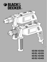 Black & Decker KD354E User manual