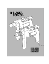Black & Decker KD564 T2 Owner's manual