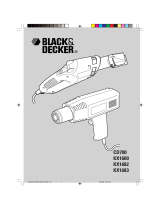 BLACK+DECKER CD700 User manual