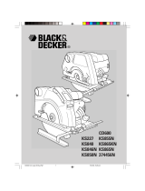 BLACK DECKER KS855N Owner's manual