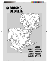 Black & Decker KS865KN T2 User manual