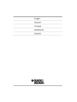 Black & Decker GX295 T7 Owner's manual