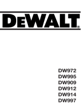 DeWalt DW909 User manual