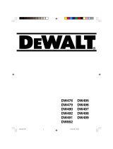 DeWalt DW495 User manual