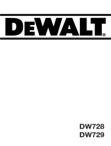 DeWalt DW729 Owner's manual