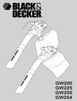 BLACK DECKER GW250 T4 Owner's manual