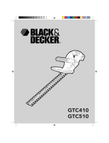 BLACK DECKER GTC410 Owner's manual