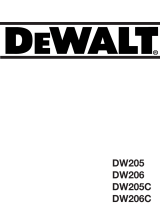 DeWalt DW206 T 2 Owner's manual