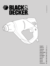 Black & Decker kr 2000 k Owner's manual