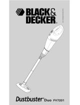 BLACK+DECKER Dustbuster Duo FV7201K Owner's manual