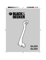 BLACK DECKER GL225SB T2 Owner's manual