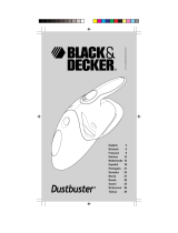 Black & Decker v 3603 dustbuster Owner's manual