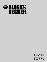 Black & Decker TO670 User manual