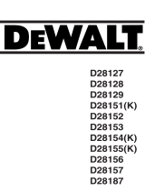 DeWalt D28129 User manual