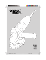 Black & Decker KG68 User manual