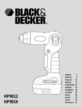 Black & Decker HP9019K User manual