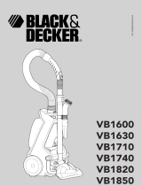 BLACK DECKER vb 1710 Owner's manual