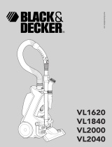 Black and Decker VL2000 T2 Owner's manual
