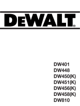 DeWalt DW448 T 1 Owner's manual