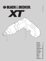 BLACK DECKER XTC60K Owner's manual