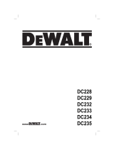 DeWalt DC233K User manual