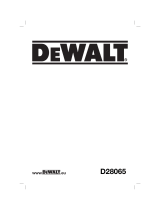DeWalt D 28065 Owner's manual