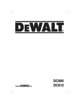DeWalt DC810 T 1 Owner's manual