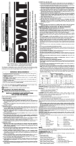 DeWalt D25223K User manual