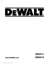 DeWalt D26411-QS User manual