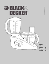Black & Decker FP800 User manual