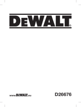 DeWalt D26676 User manual