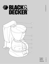 BLACK DECKER DCM400 Owner's manual