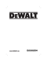 DeWalt D25302DH User manual