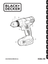 Black & Decker EGBL108 User manual