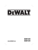 DeWalt D25123K User manual